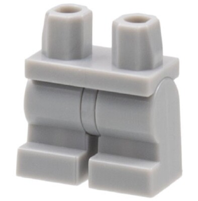 LEGO Light Bluish Gray Minifigure Legs Medium Plain Body Part 23-11