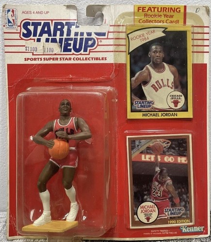 1990 Micheal Jordan action figure Starting Line Up Rookie