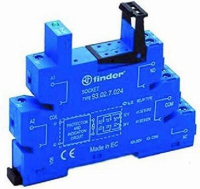 Finder 93020024 SERIE 93 Socle Relais Plastique 13 Kilogrammes Métrique Neuf