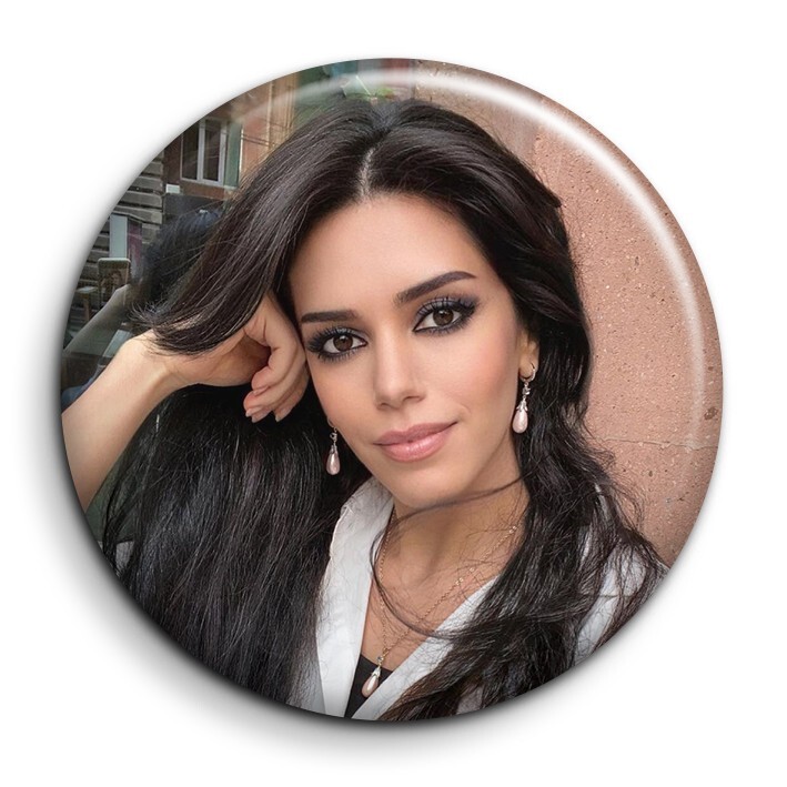 Elena Yerevan 1 Badge 38mm Button Pin