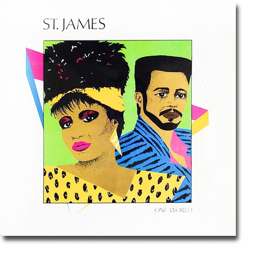 Phyllis-St-James-One-World-MINT-1987-LP-in-Shrink-on-US-T-P-Record