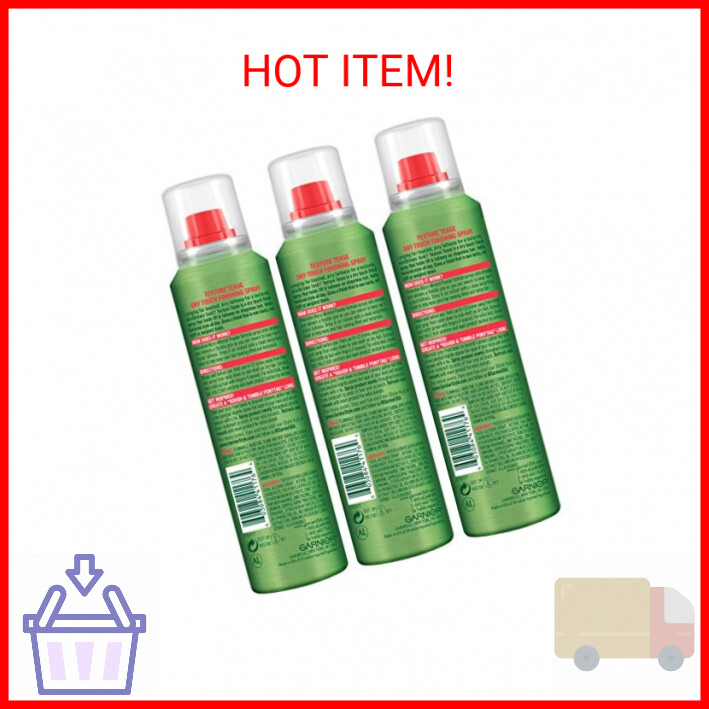 Garnier Hair Care Fructis Style Texture Tease Dry Touch Finishing Spray, 3.8 Oz,
