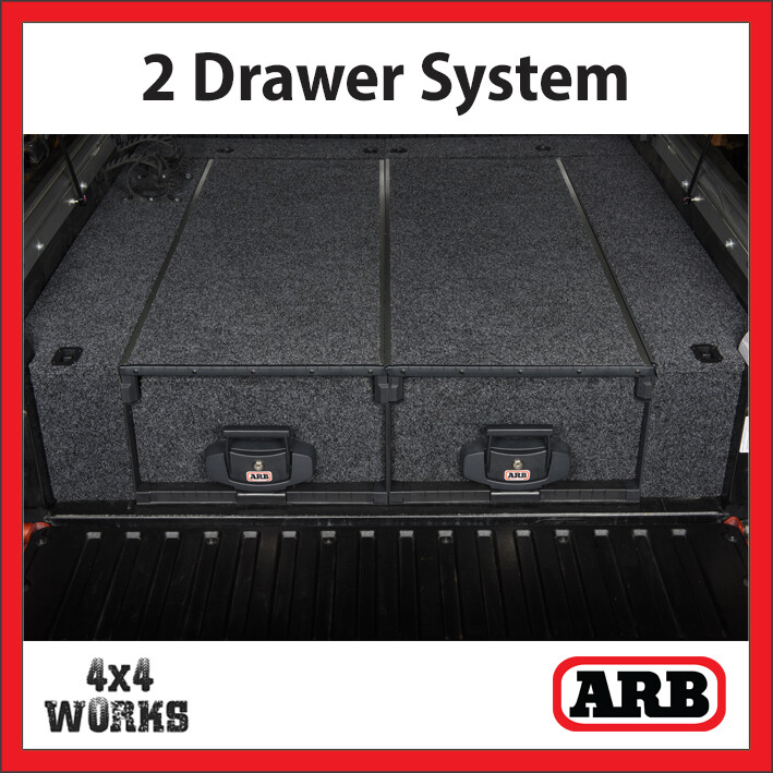 Arb Outback Modular Storage Drawer System Toyota Land Cruiser