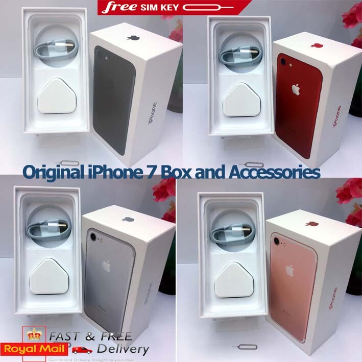 d*8様 Apple iPhone 7 32GB シルバー 本体 箱、コンセント Original iPhone 7 box only with Accessories | eBay
