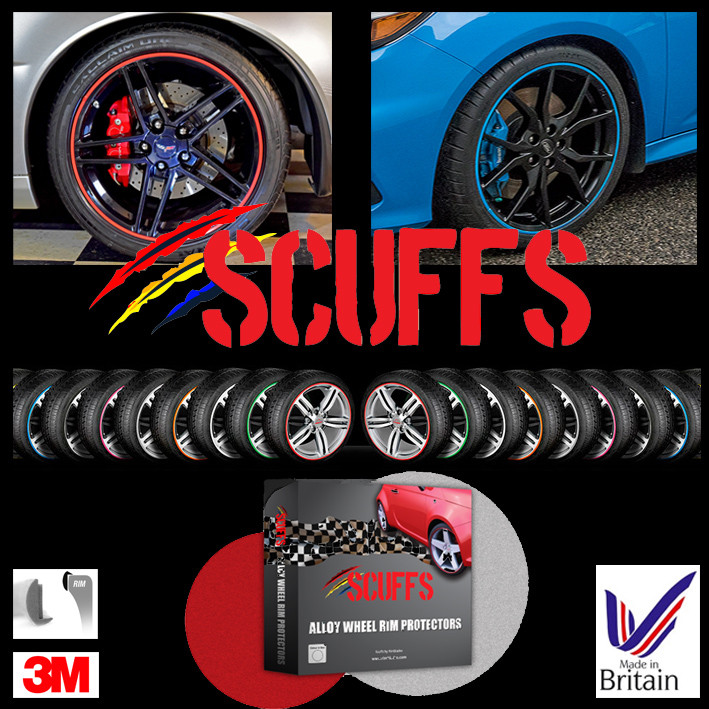 SCUFFS by Rimblades Car Bike Alloy Rimblades Scuffs 4 Car Alloy Wheel Rim