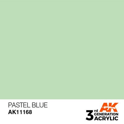 AK INTERACTIVE 11168 - Acrylic paint Pastel Blue 17ml