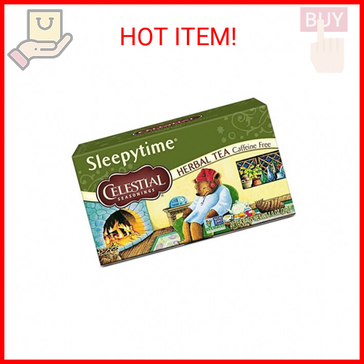 Celestial Seasonings Sleepytime Herbal Tea, 20 Count (Pack o