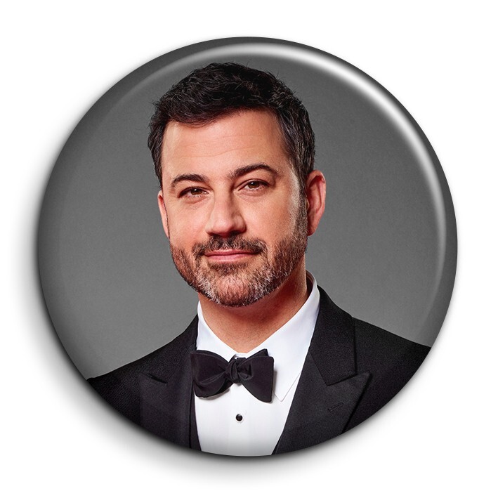 Jimmy Kimmel - Magnet Frigo Rond 56mm