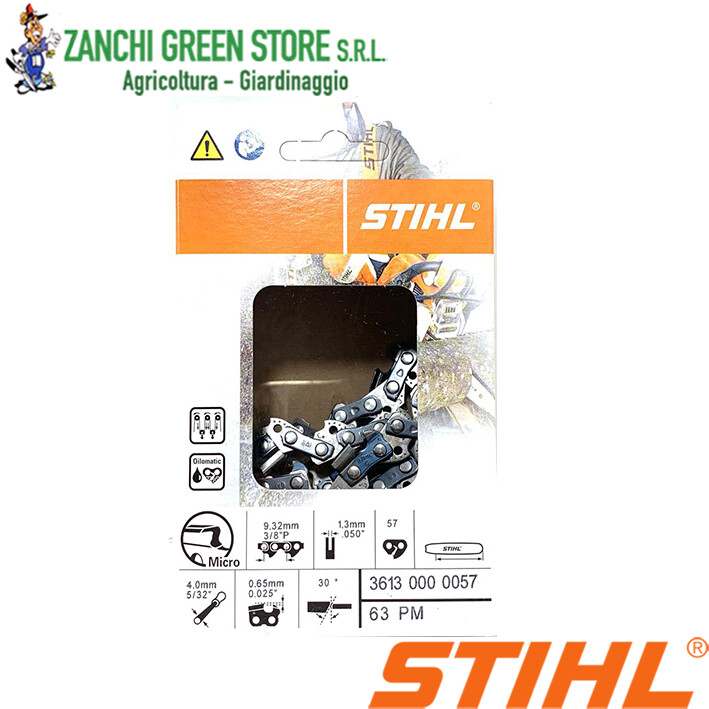 Catena Motosega Stihl 57 Maglie 3/8