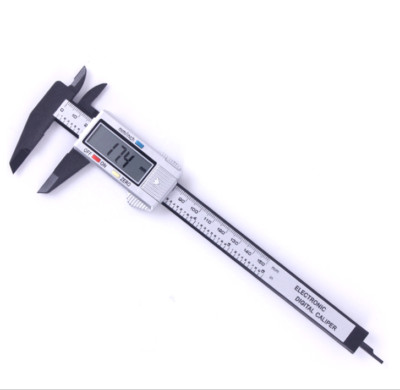 0-150mm Carbin Fiber Electronic Digital Vernier Caliper Micrometer Guage LCD