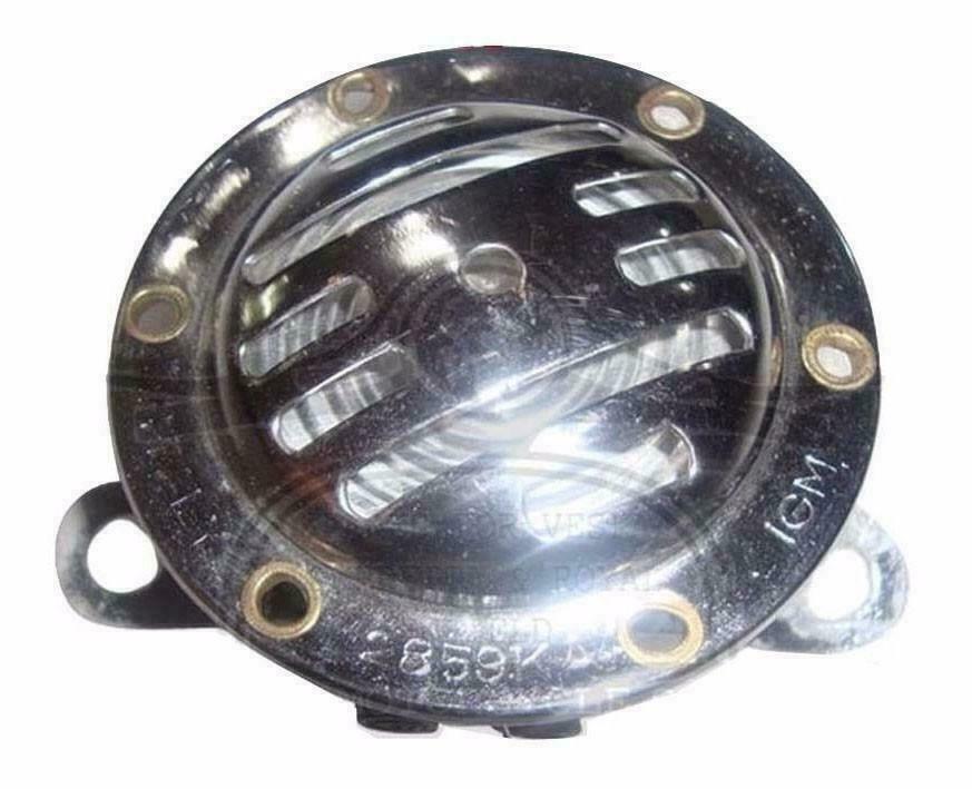 Lambretta LI GP 12 Volt AC Horn Chrome Plated Includes Bracket  