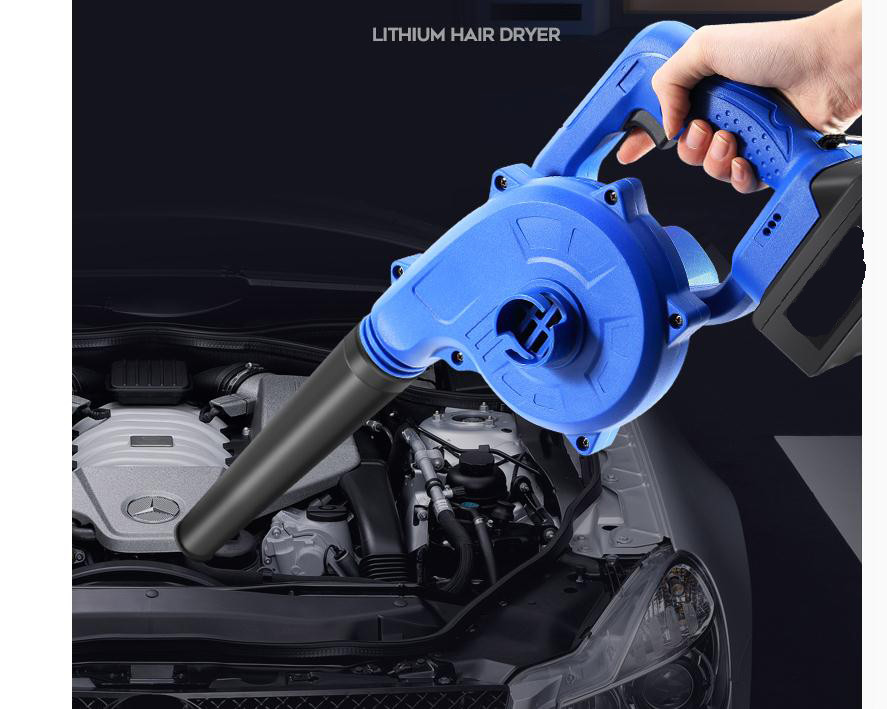 Soffiatore A batteria Portatile Potente Giardini Terrazzo Soffia Foglie linq