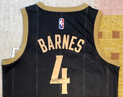Autographed raptors sales jersey