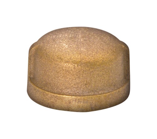 JMF 4534996 150 to 1200 PSI Red Brass Cap 1-1/4 Female Dia