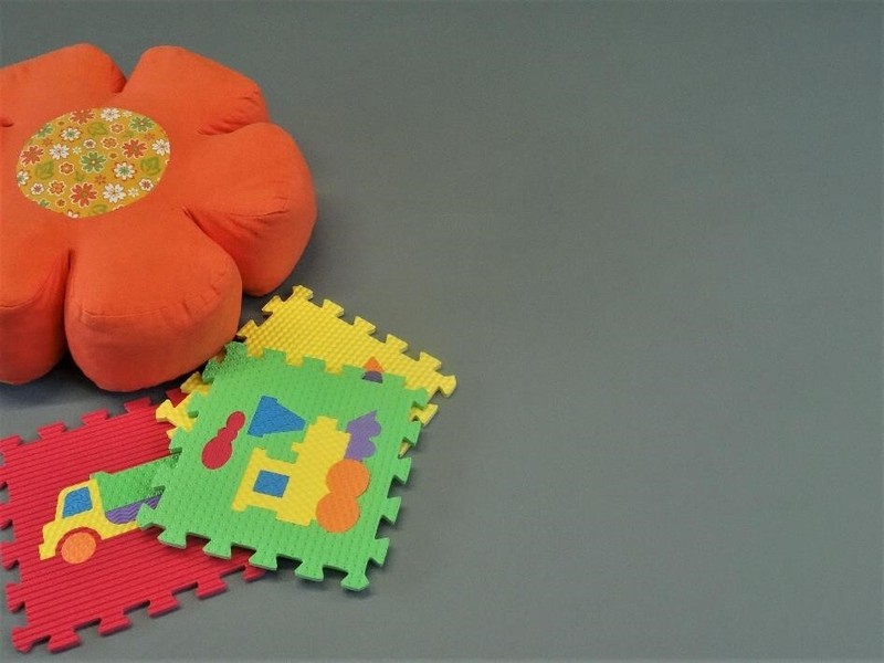 Lagerrest: Pvc Bodenbelag Vinylboden In Uni Graugruen, Stk 2m X 2,5m