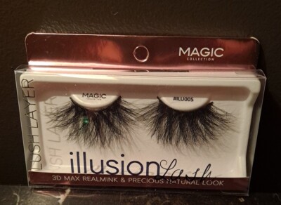 #ILU005 llusion Lash Magic Magic Collection Lush 3D False Eyelashes 