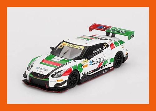 DEC 2024 Mini GT #593 Nissan GT-R NISMO GT3 #23 KCMG 2018