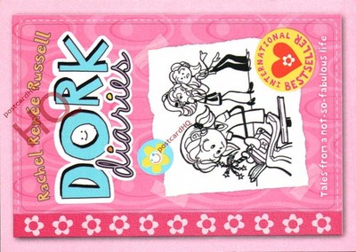 Postcard__Book Cover Postcard, Rechel Renee Russell, Dork Diaries [Boomerang]