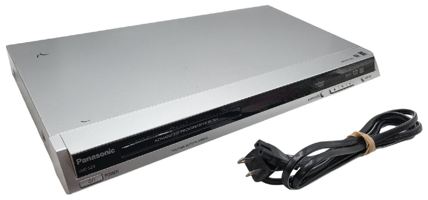Panasonic DVD-S29 Advanced Progressive Scan DVD/CD Player W Panasonic DVD-S29 Advanced Progressive Scan DVD/CD Player W