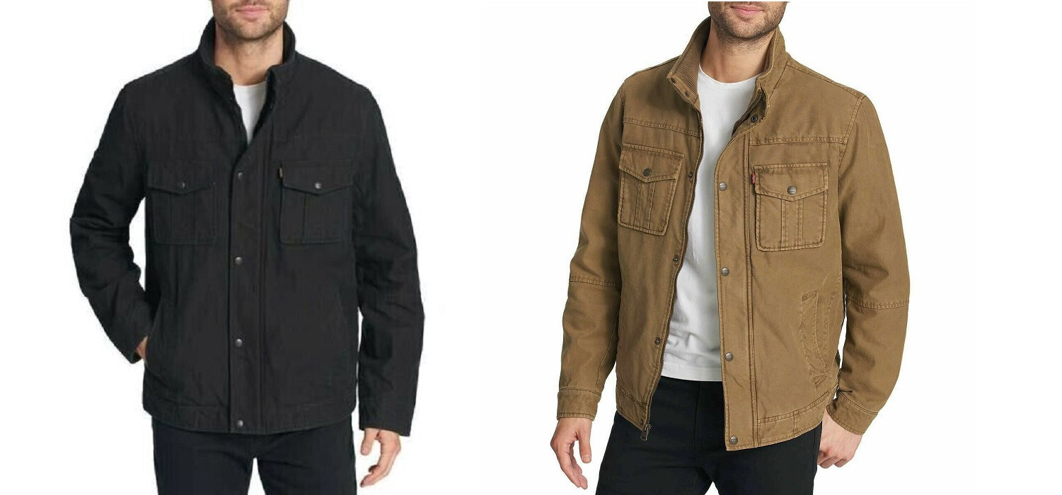 Levi's Men's 2 Way Stretch Cotton Twill Jacket | eBay Levi's Men's 2 Way Stretch Cotton Twill Jacket | eBay