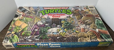 VTG 1987 Teenage Mutant Ninja Turtles Pizza Power Board Game TMNT - 1x Card Miss
