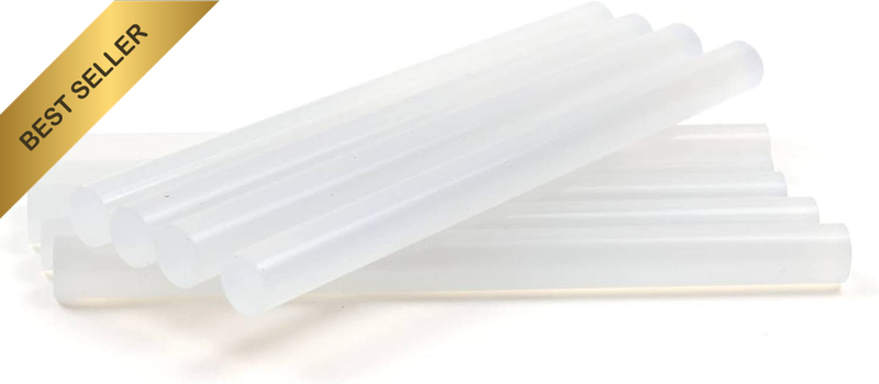 100PCS 100X7Mm TRANSPARENT HOT GLUE STICK Glue Sticks Hot Clear Melt Glue Adhesi