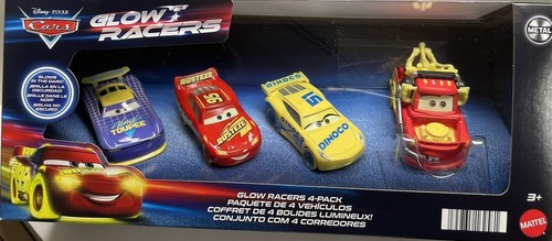 Glow Racers Lightning McQueen マテル Mattel Disney and Pixar Cars Glow Racers - Lightning McQueen