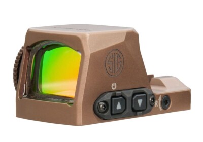 Sig Sauer ROMEO-X PRO Footprint 1x24mm Circle Dot Red Dot Sight FDE SORX1002