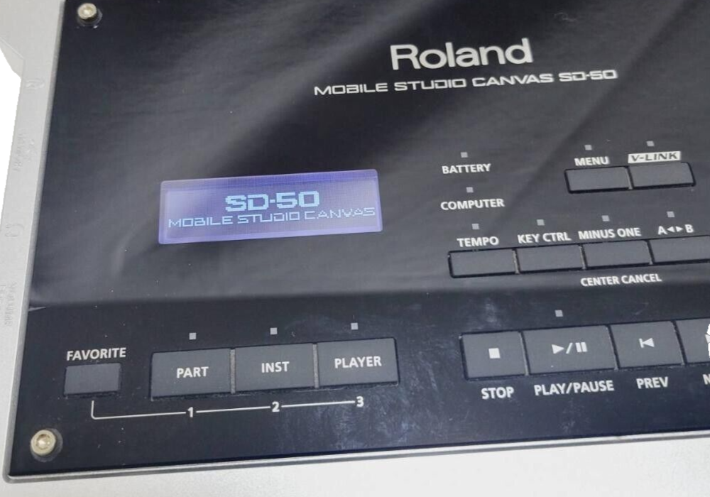 Roland SD-50 Sound Mobile Studio Canvas Free Shipping From