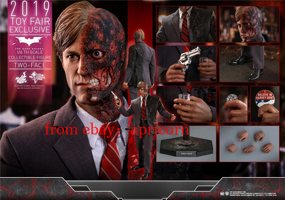 Hottoys HT 1/6 MMS546 Dark Knight Two Face Harvey Dent