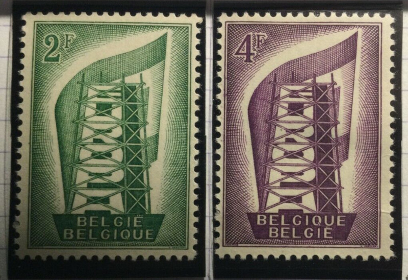 Timbres De Belgique -  NÂ° 994 Ã  995 Neuf 