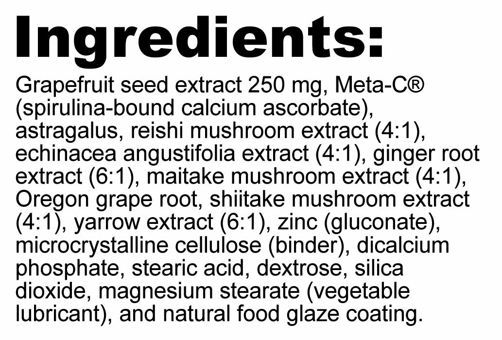 NutriBiotic DefensePlus 250 mg GSE with Mushroom Extracts, Vitamin C,Echinacea