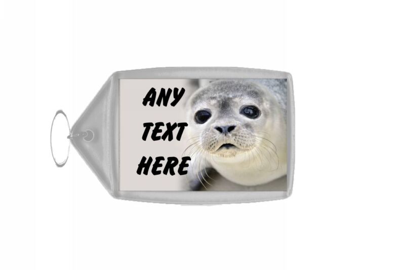 Gorgeous Seal Personalised Keyring
