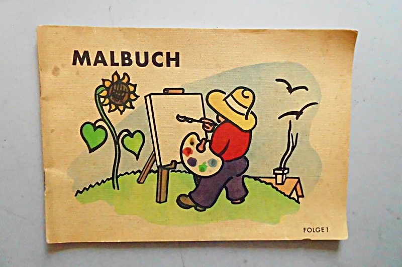 Malbuch Folge 1 Zeichnungen Wolfgang Felsch Leipzig Felsch: