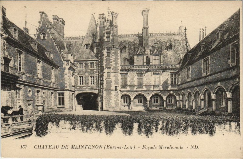 Cpa Maintenon Chateau De Maintenon - Facade Meridionale (1201386)