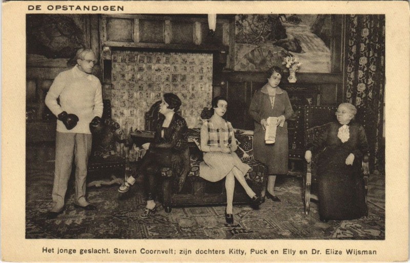 Cpa Het Jonge Geslacht. Steven Coornvelt Theater Star (42926)