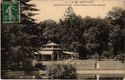 CPA SAINT-CLOUD Jardin du Trocadero - Ancien Kiosque (1323819)