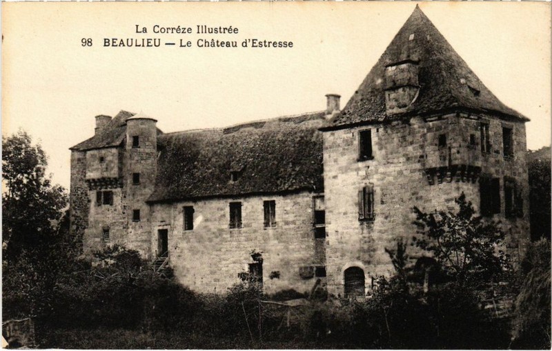 Cpa Beaulieu - Le Chateau D'Estresse (1039611)