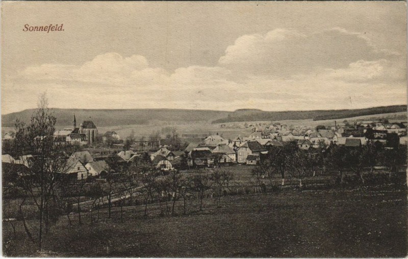 Cpa Ak Sonnefeld Germany (1109256)