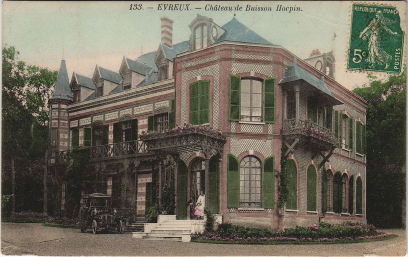 Cpa Evreux - Chateau De Buisson Ilocpin (160087)