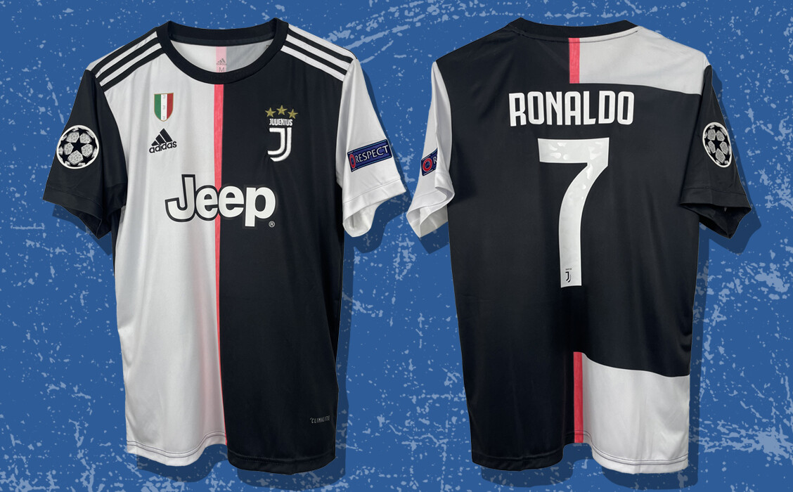 Vintage 19-20 Juventus Home Shirt - Ronaldo #7 Short Sleeve