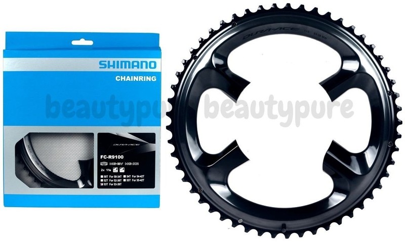 シマノFC-R9100 53-39 172.5 Shimano Dura Ace FC-R9100 53T-MW Chainring for 53-39T Crankset 1pc