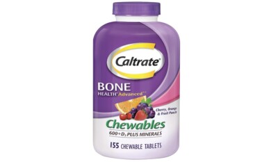 Caltrate Soft Chewables 600 plus D3 plus Minerals Calcium Vitamin D Supplement