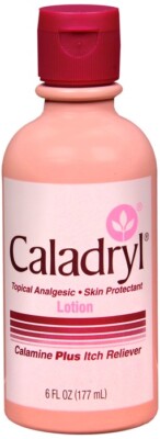 Caladryl Skin Protectant Calamine + Itch Reliever Lotion 6oz