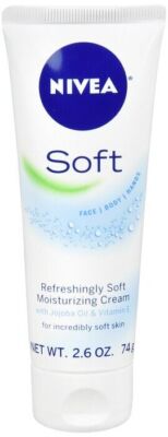 Nivea Soft Moisturizing Cream 2.6 oz Tube