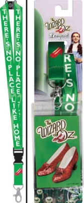 The Wizard of Oz There s No Place Like Home Phrase Lanyard & Badge Holder