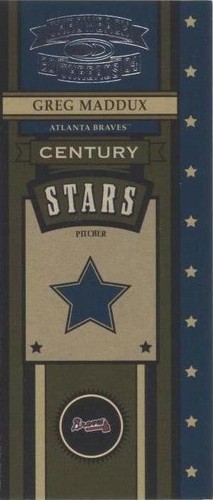 2004 Donruss Throwback Threads - Greg Maddux #CS-21