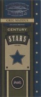2004 Donruss Throwback Threads - Greg Maddux #CS-21