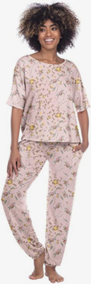 Honeydew Women's Floral Pattern Pajama Set