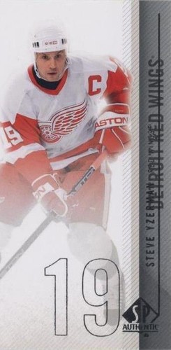 2010-11 SP Authentic - Steve Yzerman #57